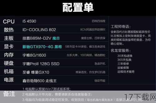 配置揭秘：GTX 970+16GB内存，为何成为推荐之选？